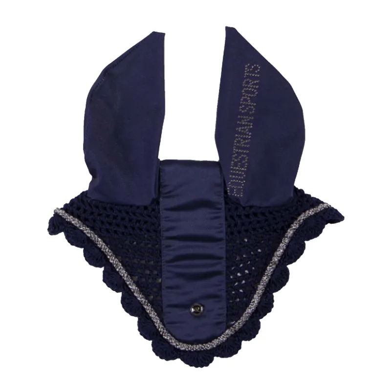 QHP Gloss Ear Net - Navy